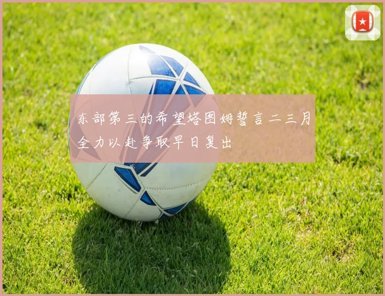 东部第三的希望塔图姆誓言二三月全力以赴争取早日复出